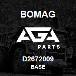 D2672009 Bomag Base | AGA Parts
