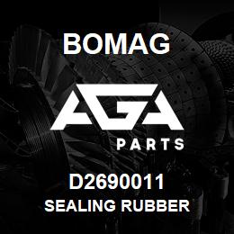 D2690011 Bomag Sealing rubber | AGA Parts