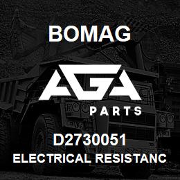 D2730051 Bomag Electrical resistance | AGA Parts