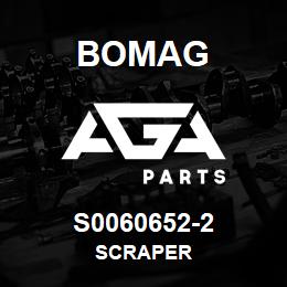 S0060652-2 Bomag Scraper | AGA Parts