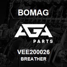 VEE200026 Bomag BREATHER | AGA Parts