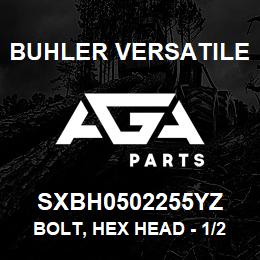 SXBH0502255YZ Buhler Versatile BOLT, HEX HEAD - 1/2" X 2-1/4" GR-5 | AGA Parts