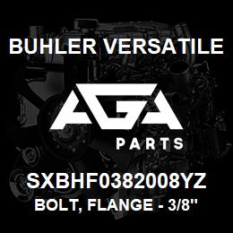 SXBHF0382008YZ Buhler Versatile BOLT, FLANGE - 3/8" X 2.00" GR8 YZ | AGA Parts