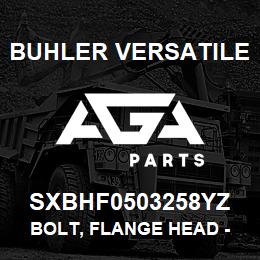 SXBHF0503258YZ Buhler Versatile BOLT, FLANGE HEAD - 1/2" X 3-1/4" GR-8 YZ | AGA Parts