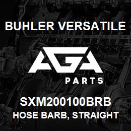 SXM200100BRB Buhler Versatile HOSE BARB, STRAIGHT - 2" X 1" | AGA Parts