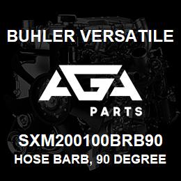 SXM200100BRB90 Buhler Versatile HOSE BARB, 90 DEGREE - 2" X 1" | AGA Parts