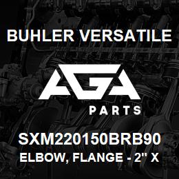 SXM220150BRB90 Buhler Versatile ELBOW, FLANGE - 2" X 1-1/2" HOSE BARB | AGA Parts