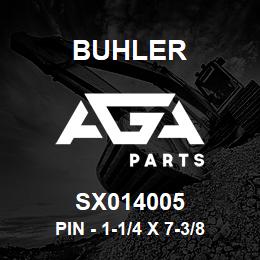 SX014005 Buhler Pin - 1-1/4 x 7-3/8 | AGA Parts