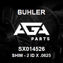 SX014526 Buhler Shim - 2 ID x .0625 Thick | AGA Parts