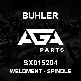 SX015204 Buhler Weldment - Spindle | AGA Parts