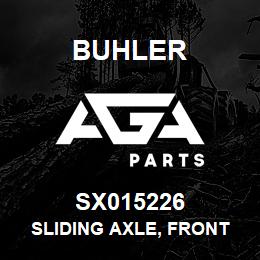 SX015226 Buhler Sliding Axle, Front - RH | AGA Parts