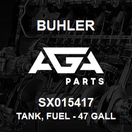 SX015417 Buhler Tank, Fuel - 47 Gallon | AGA Parts