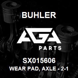 SX015606 Buhler Wear Pad, Axle - 2-1/2OD x 1/2 | AGA Parts