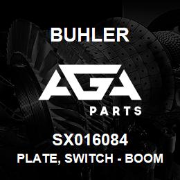 SX016084 Buhler Plate, Switch - Boom | AGA Parts