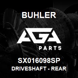 SX016098SP Buhler Driveshaft - Rear | AGA Parts