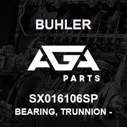 SX016106SP Buhler Bearing, Trunnion - 1710 | AGA Parts