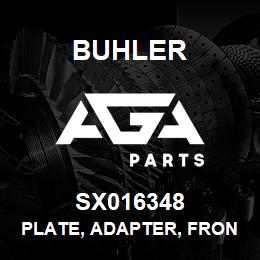 SX016348 Buhler Plate, Adapter, Front Driveshaft | AGA Parts