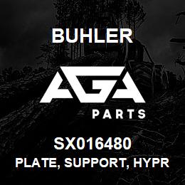 SX016480 Buhler Plate, Support, Hypro Manifold | AGA Parts