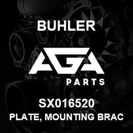 SX016520 Buhler Plate, Mounting Bracket - Banjo Valve | AGA Parts