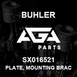 SX016521 Buhler Plate, Mounting Bracket - Banjo Valve | AGA Parts