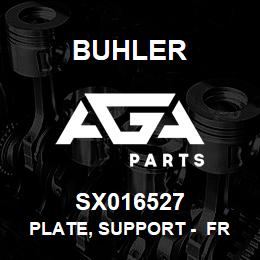 SX016527 Buhler Plate, Support - Fresh Water | AGA Parts