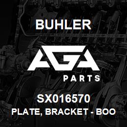 SX016570 Buhler Plate, Bracket - Boom Manifold | AGA Parts