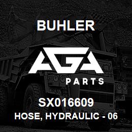 SX016609 Buhler Hose, Hydraulic - 06FJX-06100R17 x 38.00 x 06FJX | AGA Parts