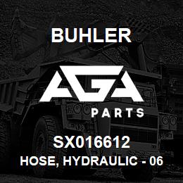 SX016612 Buhler Hose, Hydraulic - 06FJX-06100R17 x 42.00 x 06FJX | AGA Parts