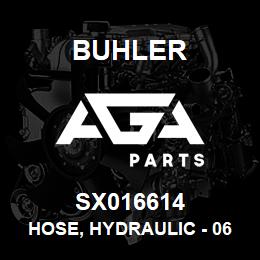 SX016614 Buhler Hose, Hydraulic - 06FJX-06100R17 x 76.00 x 0690FJX | AGA Parts