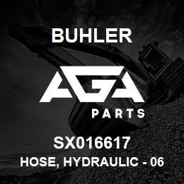 SX016617 Buhler Hose, Hydraulic - 06FJX-06100R17 x 54.00 x 06FJX | AGA Parts