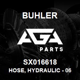 SX016618 Buhler Hose, Hydraulic - 06FJX-06100R17 x 64.00 x 0690FJX | AGA Parts