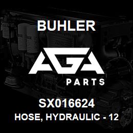 SX016624 Buhler Hose, Hydraulic - 12FJX - 12100R17 x 114.00 x 12FJX | AGA Parts