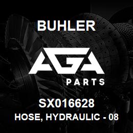 SX016628 Buhler Hose, Hydraulic - 08FJX-08100R17 x 43.00 x 08FJX | AGA Parts