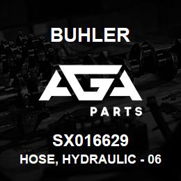 SX016629 Buhler Hose, Hydraulic - 0690FJX-06100R17 x 11.00 x 08FJX | AGA Parts