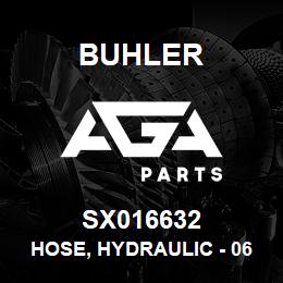 SX016632 Buhler Hose, Hydraulic - 06FJX-06100R17 x 84.00 x 0690FJX | AGA Parts