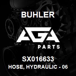 SX016633 Buhler Hose, Hydraulic - 06FJX-06100R17 x 72.00 x 0690FJX | AGA Parts