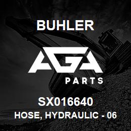 SX016640 Buhler Hose, Hydraulic - 06FJX-04100R17 x 14.50 x 06FJX | AGA Parts