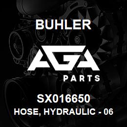 SX016650 Buhler Hose, Hydraulic - 06FJX-06100R17 x 72.00 x 06FJX | AGA Parts