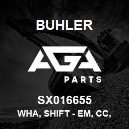 SX016655 Buhler WHA, Shift - EM, CC, Warning Light, Shift | AGA Parts