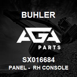 SX016684 Buhler Panel - RH Console (Rework) | AGA Parts