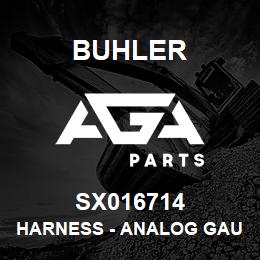 SX016714 Buhler Harness - Analog Gauge & Radio | AGA Parts