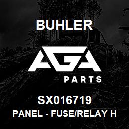 SX016719 Buhler Panel - Fuse/Relay Holder | AGA Parts