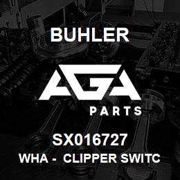 SX016727 Buhler WHA - Clipper Switch Jumper | AGA Parts