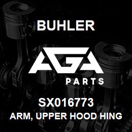 SX016773 Buhler Arm, Upper Hood Hinge - LH | AGA Parts