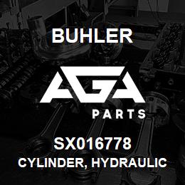 SX016778 Buhler Cylinder, Hydraulic - 1-1/2 X 4, 500psi | AGA Parts