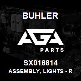 SX016814 Buhler Assembly, Lights - Rear (LH) | AGA Parts