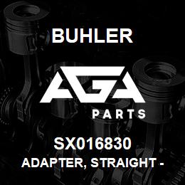 SX016830 Buhler Adapter, Straight - 16ORB x 16MJIC | AGA Parts