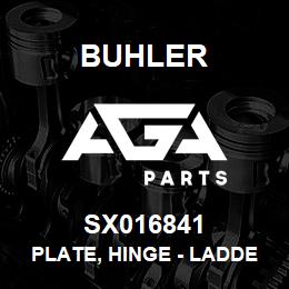 SX016841 Buhler Plate, Hinge - Ladder Spacer | AGA Parts