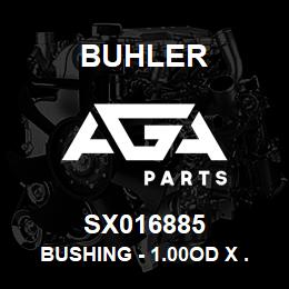 SX016885 Buhler Bushing - 1.00OD x .531ID x 2.125 | AGA Parts