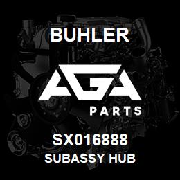 SX016888 Buhler Subassy Hub | AGA Parts